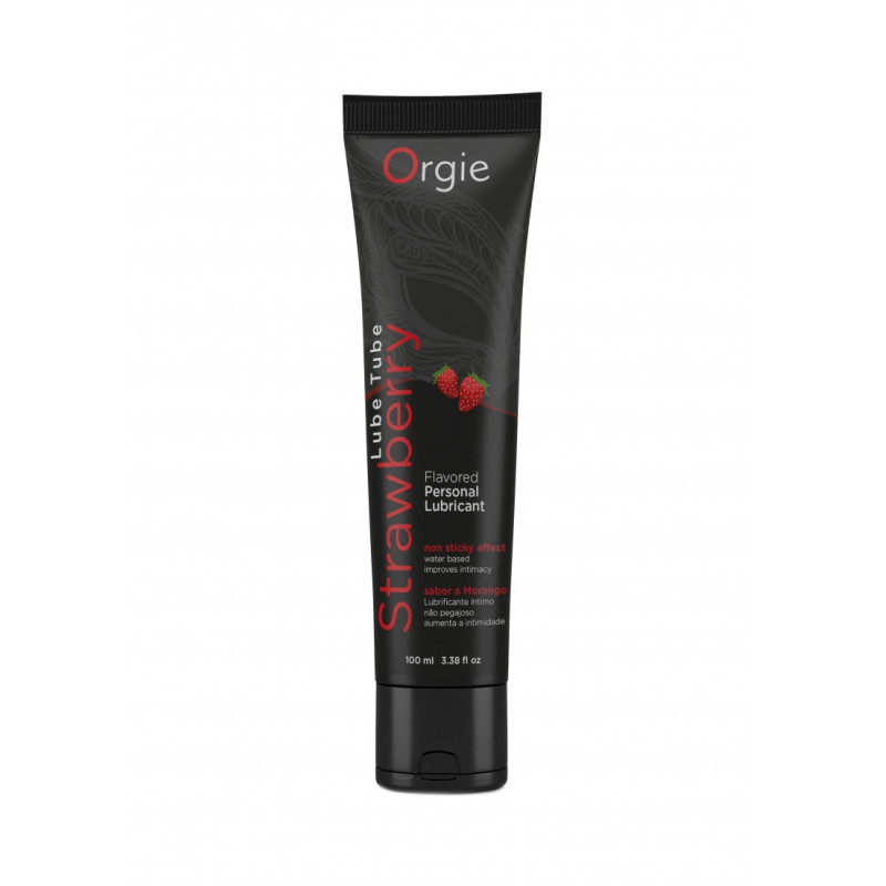 Orgie Lubrifiant aromatisé Fraise 100ml